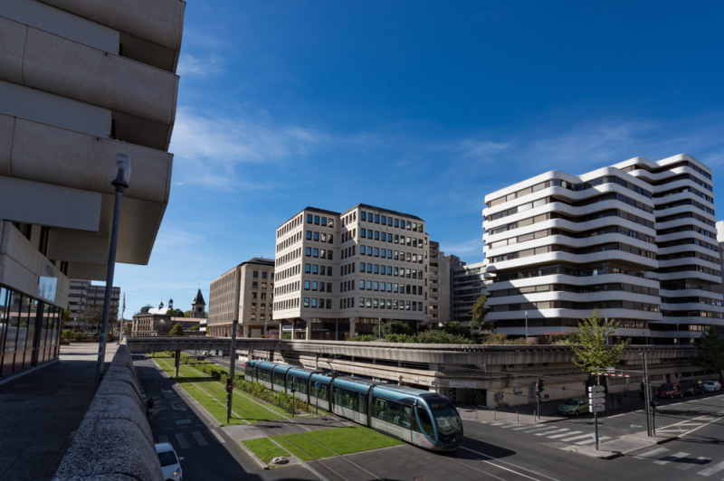 Grands projets urbains Bordeaux – Vue sur le quartier Mériadeck à Bordeaux