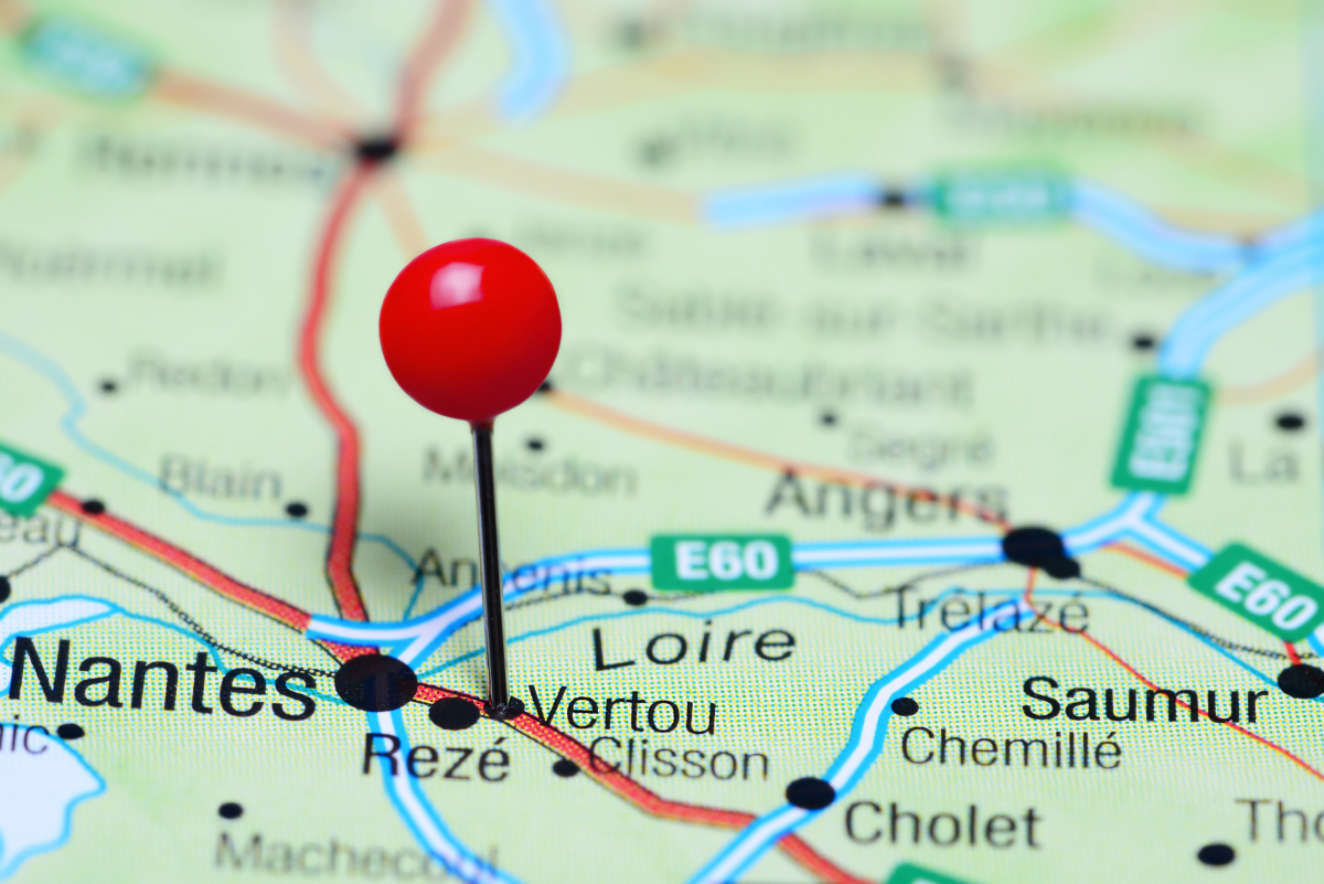 Loi Pinel 2024 Bordeaux – une carte de France centrée sur Bordeaux