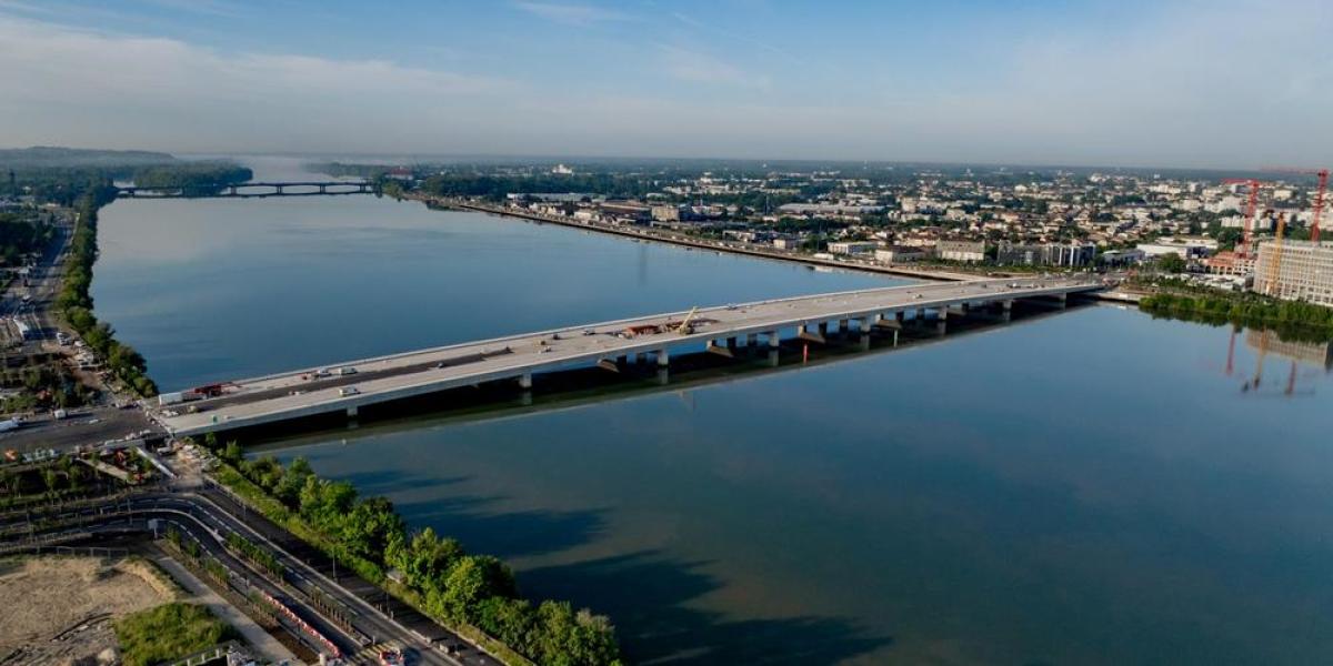 inauguration pont simone veil – le pont simone veil bientôt terminé