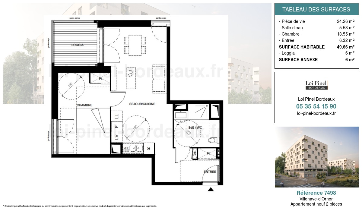 Plan de la résidence