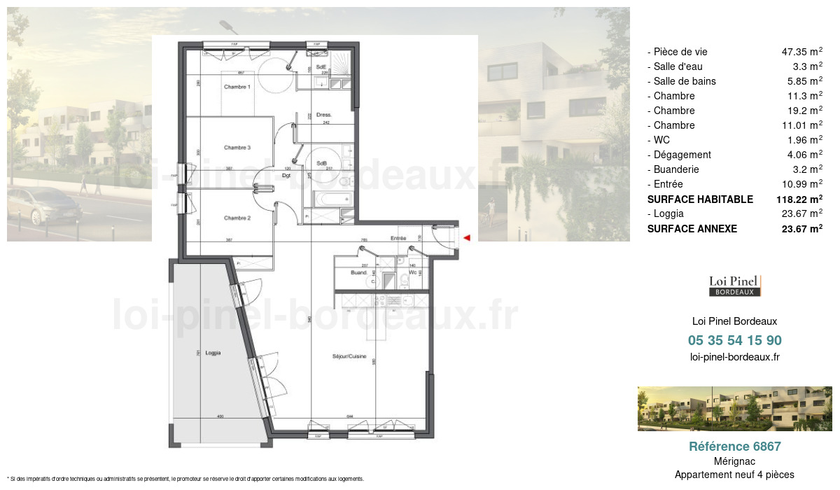 Plan de la résidence